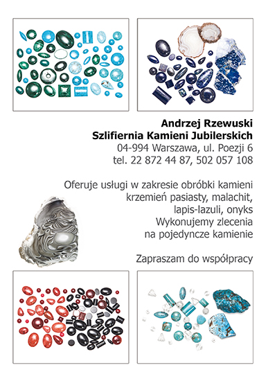 Szlifiernia kamieni Andrzej Rzewuski